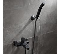 American All Copper Black - Juego de Ducha para bañera de hidromasaje con Estilo nórdico Retro - (Color: E)