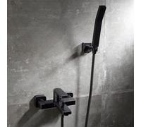 American All Copper Black - Juego de Ducha para bañera de hidromasaje con Estilo nórdico Retro - (Color: F)