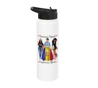 American And Andorran Blood Black Mujer Stainless Steel Insulated Water Bottle