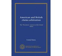 American and British claims arbitration: The "Wanderer". Answer of the United States