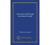 American and foreign investment bonds
