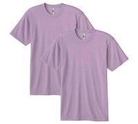American Apparel Blend Track T-Shirt, Style GTR401, Tri-Storm (2-Pack)