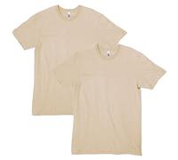 American Apparel - Camiseta CVC para adulto, estilo G2001CVC, paquete de 2, XXL