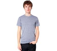 American Apparel Camiseta track de manga corta para hombre Tri-Blend - Gris -