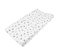 American Baby Company Funda de cambiador contorneada de punto 100% algodón, compatible con moisés Mika Micky, alfabeto, para niños y niñas