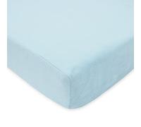 American Baby Company Heavenly Soft Chenille Crib Sheet, Blue by American Baby Company