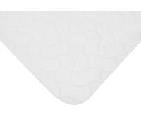 American Baby Company imperméable en relief quilt-like Plat Bassinet Pad housse de protection, Blanc
