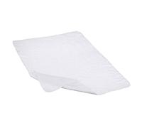 American Baby Company imperméable en relief quilt-like Plat multi-usages de protection Housse de coussin, blanc