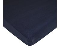 American Baby Company Jersey Knit Crib Sheet, Navy by American Baby Company