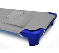 American Baby Company Juego de paquete preescolar, una sábana de cuna de 23 x 51 pulgadas y una manta para niños pequeños de 36 x 48 pulgadas, gris, para niños y niñas