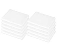 American Baby Company, Paquete de 10, Blanco, 23" X 51"