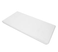 American Baby Company - Sábana bajera ajustable de algodón de percal para el cuidado del día (10 unidades), Blanco, elástico