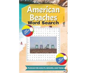 American Beaches Word Search Puzzle