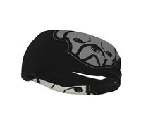 American Bulldog Head Print - Banda deportiva ligera para hombres y mujeres, elástica, para gimnasio, baloncesto, yoga