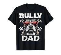 American Bully Dog Dad Vintage Camiseta