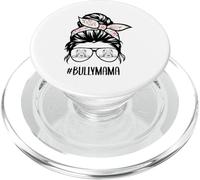 American Bully Mom Gafas de Pelo desordenadas moño, matón PopSockets PopGrip para MagSafe