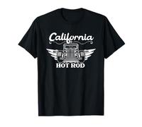American California Classic Old Hot Rod Muscle Cars Garaje Camiseta