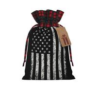 American Camouflage - Bolsa de regalo de gran capacidad de 4.7 x 6.9 pulgadas con cordón para tus regalos preciosos de Halloween, 1 unidad