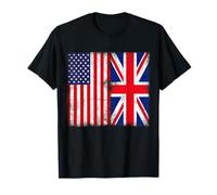 American Citizen British Root Illustration Graphic Designs Camiseta