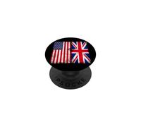 American Citizen British Root Illustration Graphic Designs PopSockets PopGrip Adhesivo
