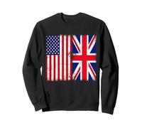 American Citizen British Root Illustration Graphic Designs Sudadera
