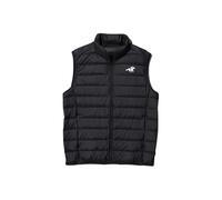 AMERICAN COLLEGE USA Abrigos Chaquetas Y Casacos Acolchado Polar Con Capucha Impermeable Sin Mangas Para Ropa Unisex Hombre Mujer Modelo DOU541 Negro Talla M