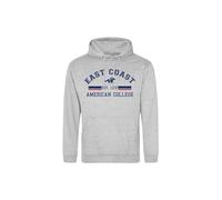 AMERICAN COLLEGE USA Sudaderas Jerseys Chalecos Hoodies Niño Niña Forro Polar Térmico con Capucha Ropa Niños Unisex Modelo ACSCW2 MELL Grey 16 AÑOS