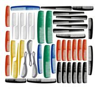 American Comb FreeStyle - Peines irrompibles de varios tamaños, 45 unidades