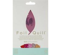 AMERICAN CRAFTS 0633356606710 We R Memory Keepers Foil, Flameante, Set de 5 Hojas, 10,1 x 15,2 cm, para Usar Junto con Quill Pen y Crear Brillantes Adornos y Diseños, 10.1 x 15.2 cm, talla única