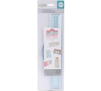 AMERICAN CRAFTS 0633356630081 Regla, no aplicable, Multicolor, 12.19 x 29.71 x 0.5 cm