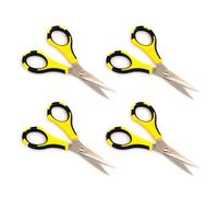 AMERICAN CRAFTS EK Success Cutter - Tijeras para hierbas (4 unidades), color negro y amarillo