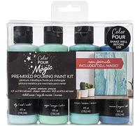 American Crafts Kit mágico de vertido de Color, Onda de Marea, Talla única