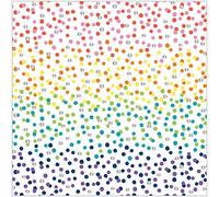 American Crafts Nunca CRECIA 12X12, Acetato con Detalles de lámina Plateada, talla única