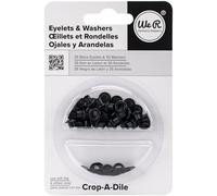 AMERICAN CRAFTS Ojales Y Arandelas, Negro, 5x3.25x5 Inches