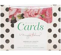 AMERICAN CRAFTS Set 40 tarjetas con sobres Boxed Cards Maggie Holmes Open Book