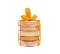 AMERICAN CRAFTS Spring Orange Cintas, Multicolor