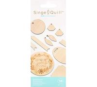 AMERICAN CRAFTS WR661154 EHEMERA DE Cuello, Madera, Formas Variadas, Talla única