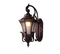 American Creative Retro Industry Interior Hogar Dormitorio Espejo Faros Iluminación Atractiva Lámpara de Pared E27 Tornillo General Romántico Puente Rojo Cálido