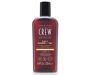 American Crew - 3In1 Ginger & Tea Champús 250 ml male