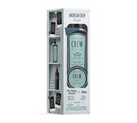 American crew set de regalo duo fiber, con el champú pre-styling clea