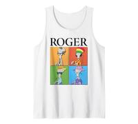 American Dad Roger Disguises Pop Art Cartoon Camiseta sin Mangas