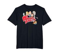 American Dad Show Logo with Family Cartoon Camiseta, Hombre Tallas Grandes, Negro, 2X Alto