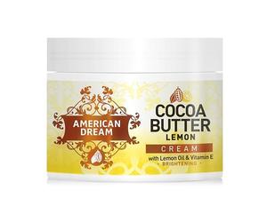 American Dream Crema de manteca de cacao y limón con aceite de limón y vitamina E, 500 ml
