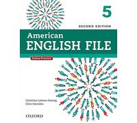 American English File 2nd Edition 5. Student's Book Pack: With Online Practice