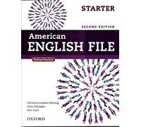American English File 2nd Edition Starter. Student's Book Pack: With Online Practice