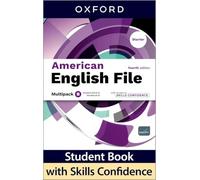 American English File 4th Edition Starter. MultiPack B: Print Student Book & Workbook with 2 years' access to Skills Confidence Multipack B