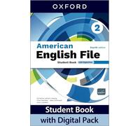 American English File fourth edition Level 2 Student Book with Digital Pack: Print Student Book and 2 years' access to Student e-Book, Workbook ... Confidence, available on Oxford English Hub
