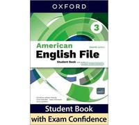 American English File fourth edition Level 3 Student Book with access to Exam Confidence: Print Student Book and 2 years' access to Student Resources, ... Confidence, available on Oxford English Hub