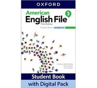 American English File Level 3 – Libro del alumno con Pack digital (impreso y 2 años de acceso)