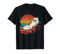 American Eskimo Dad Funny Dog Gafas de Sol Vintage Día del Padre Camiseta